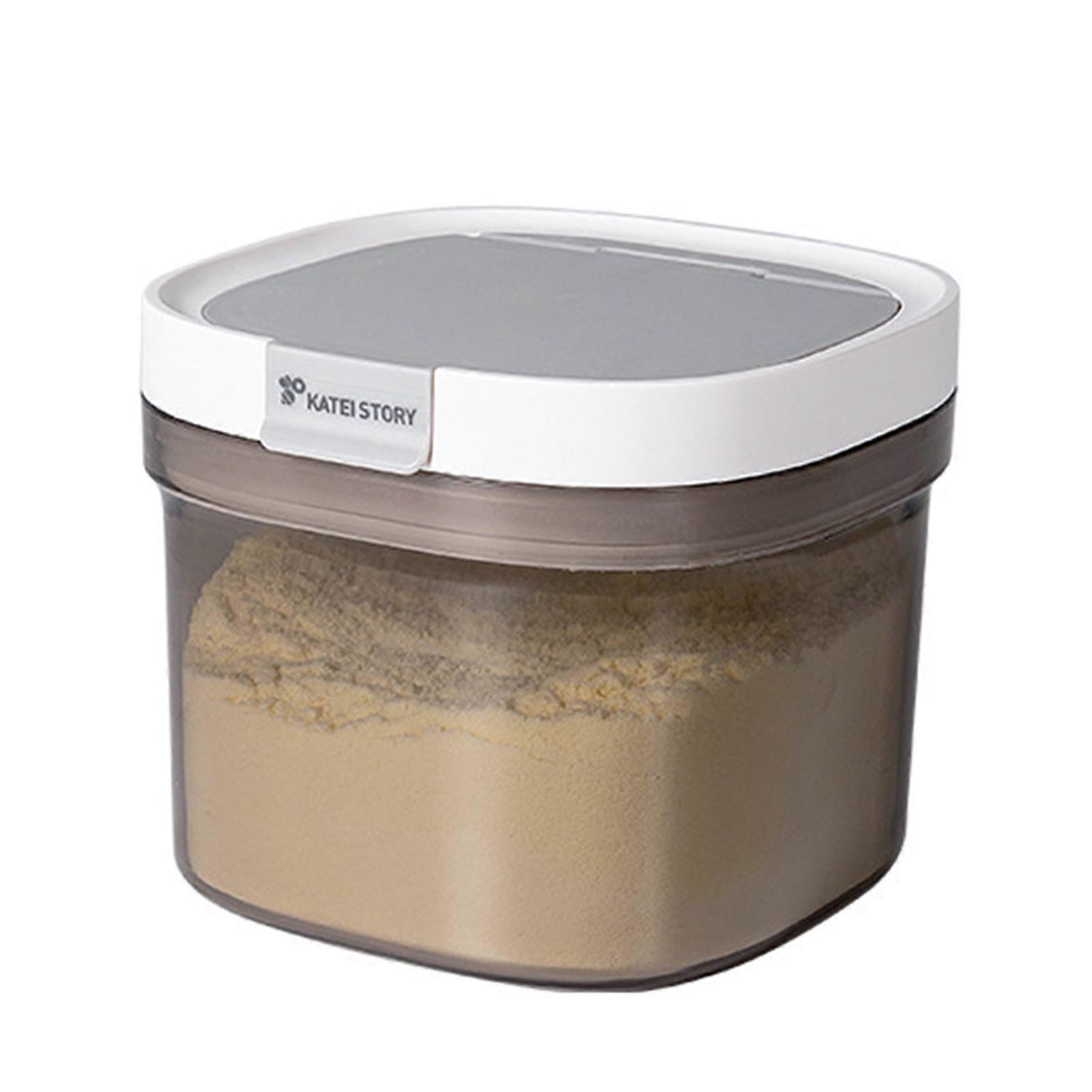 Double Layers Sealing Milk Powder Box Anti-deterioration Milk Container with Handle for Home