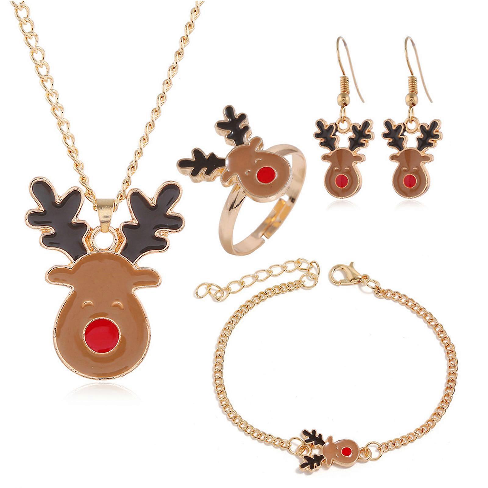 1Set Europe and The United States Beam Santa Claus Snowman Deer