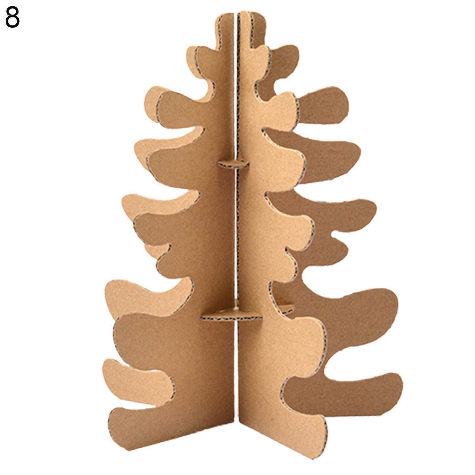 MengXi 1 Set Interactive Handmade DIY Assembly Kit Paper Creative House Shape DIY Assembly Accessories for Children
