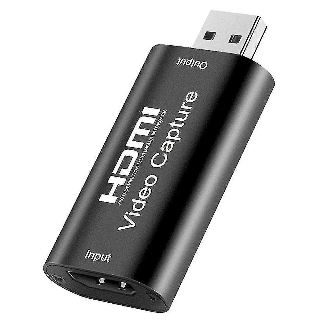 Capture 4k Hd To Usb2.0 Capture Video Grabber Record Box 1080p@30hz Camera Recording Liv