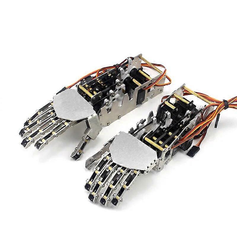5 DOF main robotique humanoïde cinq doigts bras manipulateur en métal main gauche/droite avec servos pour robot Arduino robot programmable