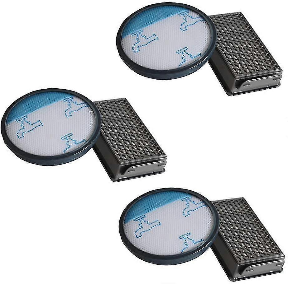Set Of 3 Hepa Filters For Rowenta Ro3715 Ro3759 Ro3798 Compact Power Cyclonic Vacuum Cleaner Filter Kit