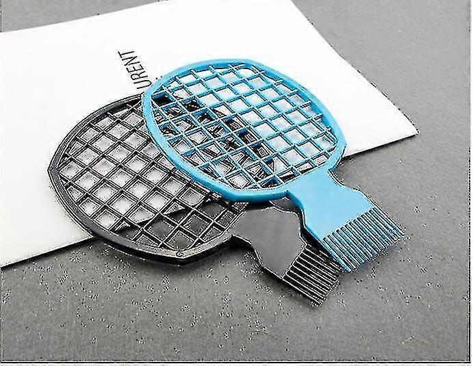 2pc Comb Professional Curly Hair Comb Dirty Braid Comb Perm Styling Comb (black + Red)