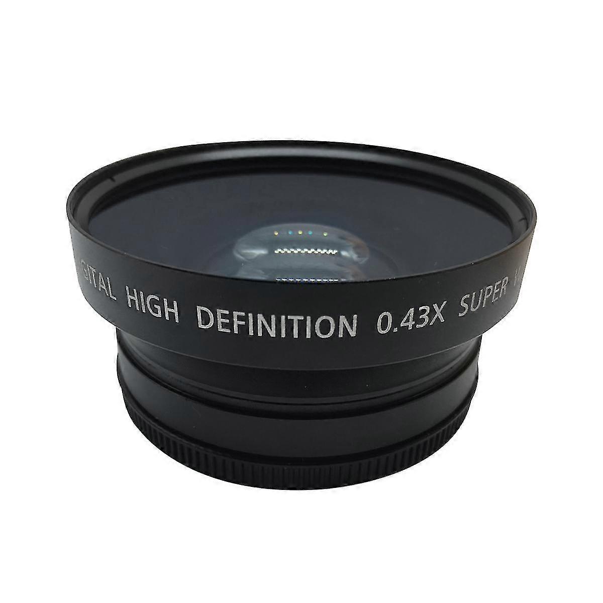 72mm 0.43x Hd Wide Addital Camera Camera Accessories