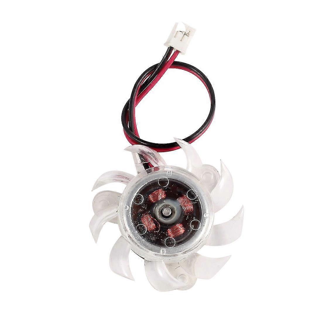 35mm Clear Plastic Vga Graphic Card Cooling Fan Cooler For Pc Computer