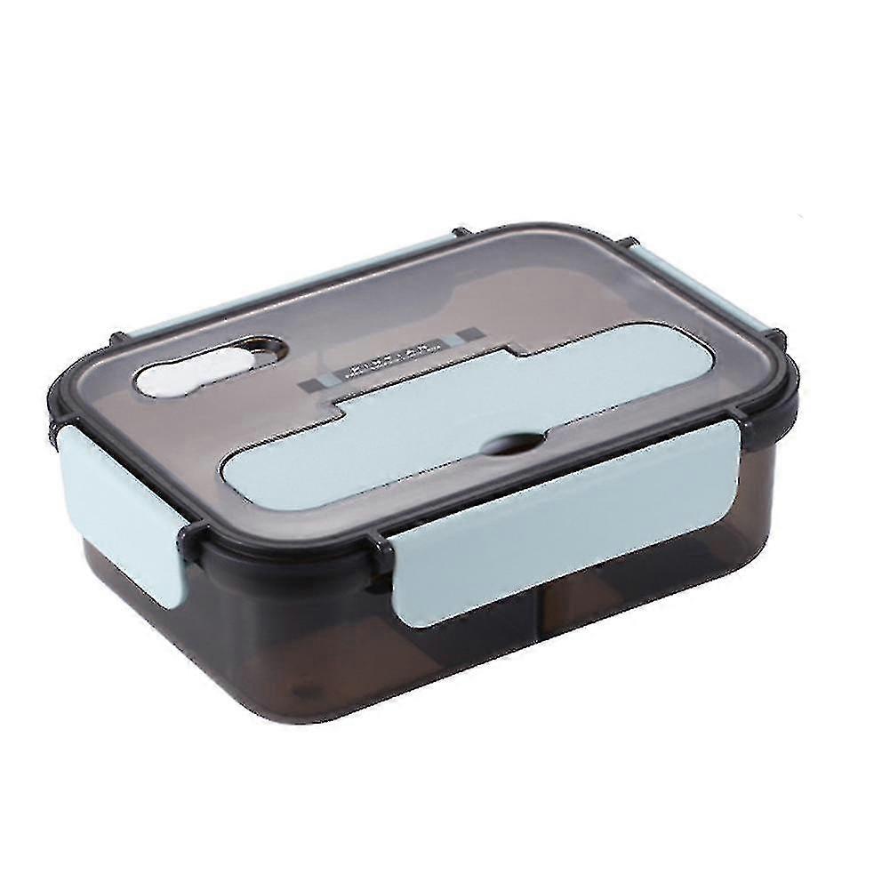 Bento Box Adults And Children,food Container Versatile 3 Compartment Bento With Tableware Durable A