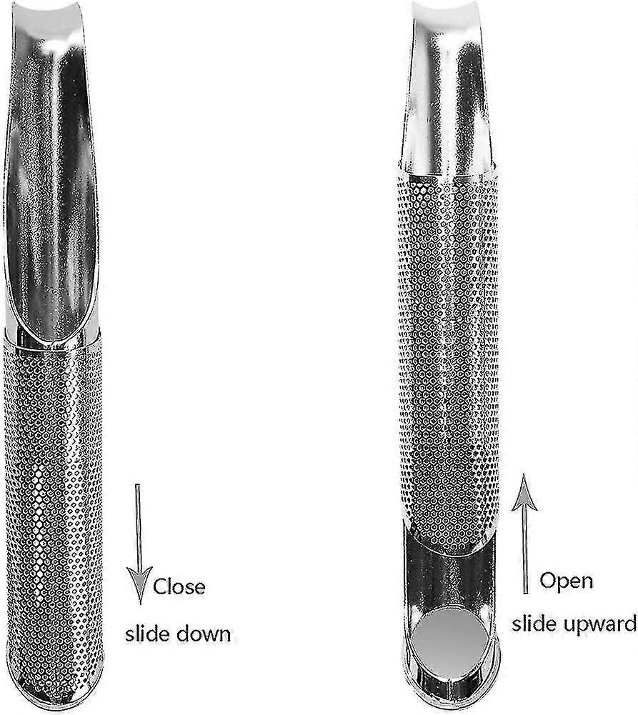 rustfritt stål rør te infuser te filter med rustfritt stål sil sett