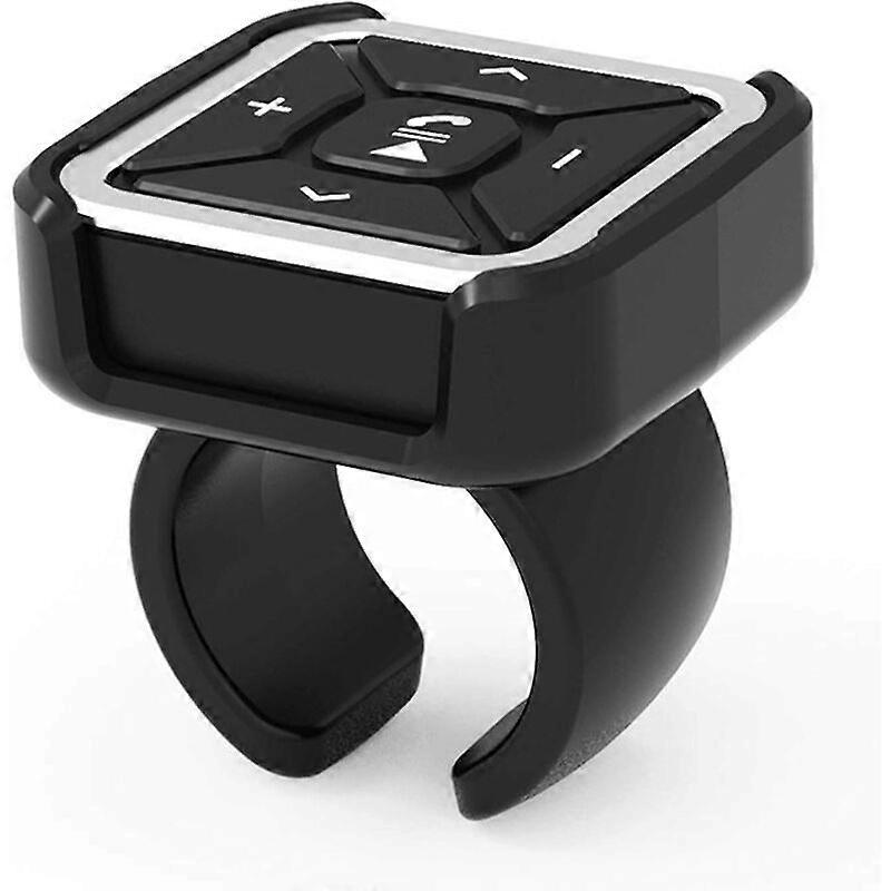 Steering Wheel Control Media Button, Wireless Bluetooth 5.0 Car Portable Steering Wheel Remote Control Multimedia Button