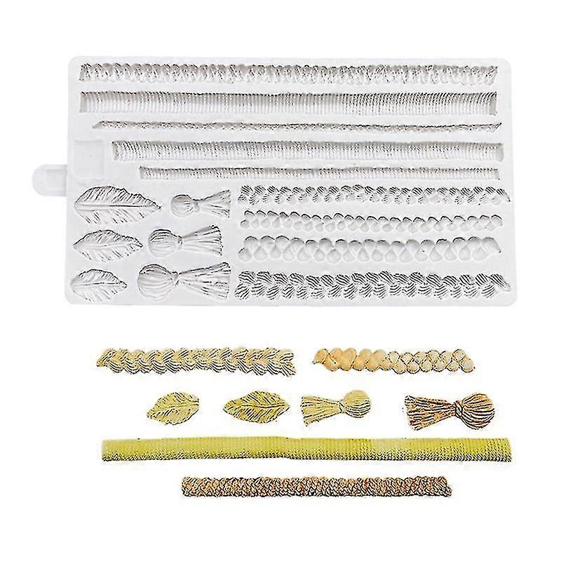 Biscuit Cookie Cutter Knitted Texture Cake Chocolate Clay Baking Polymer Craft