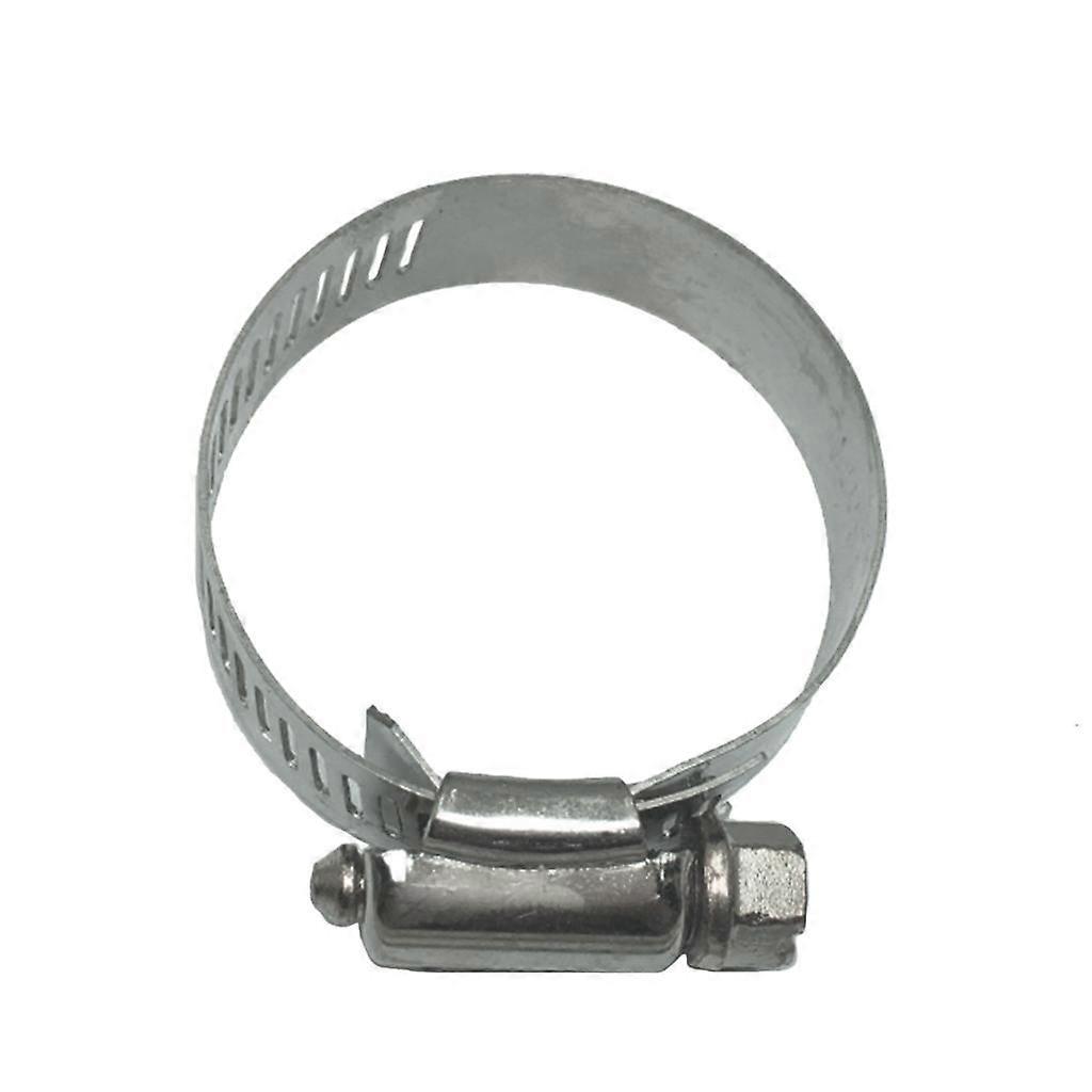 SS Hose Clamp Adjust Fuel Line Pipe Worm Gear Clip Clamp Fasterner 32-44mm