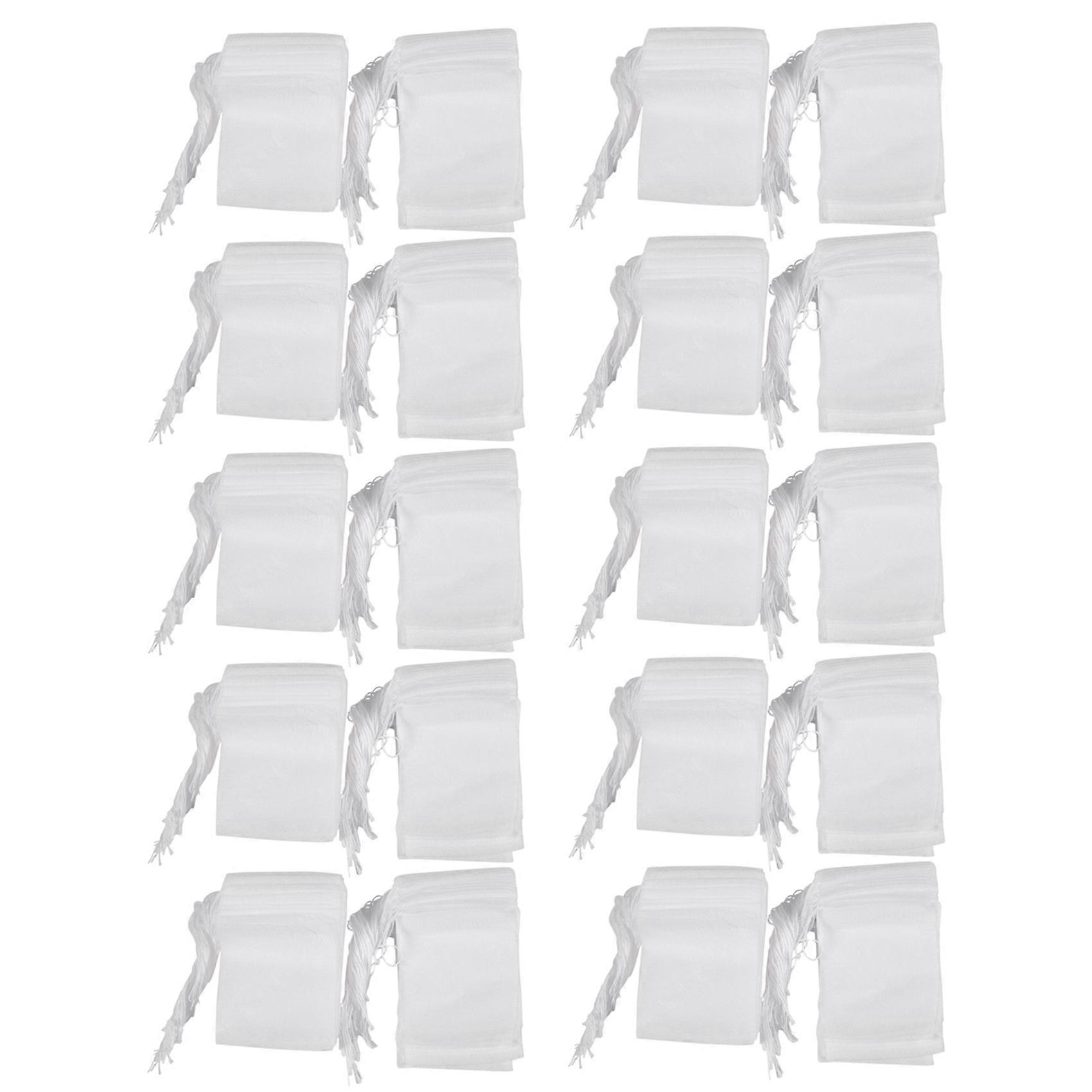 1000 Pcs Disposable Empty Tea Bag String Heat Seal Filter Paper