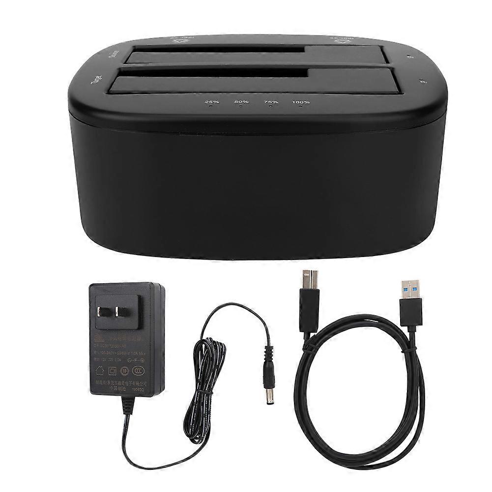 ORICO 6628US3-C USB3.0 zu SATA Dual Bay Hochgeschwindigkeits-HDD-Halter-Dockingstation (100-240V)US