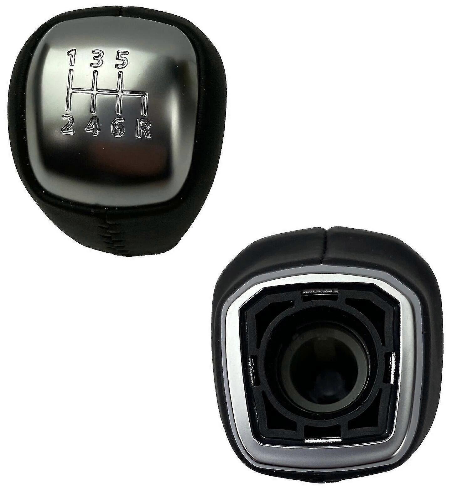 مقبض ناقل حركة رياضي من الجلد الأسود لسيارة رينج روفر إيفوك 2011 - ناقل حركة يدوي 6 سرعات LR024719