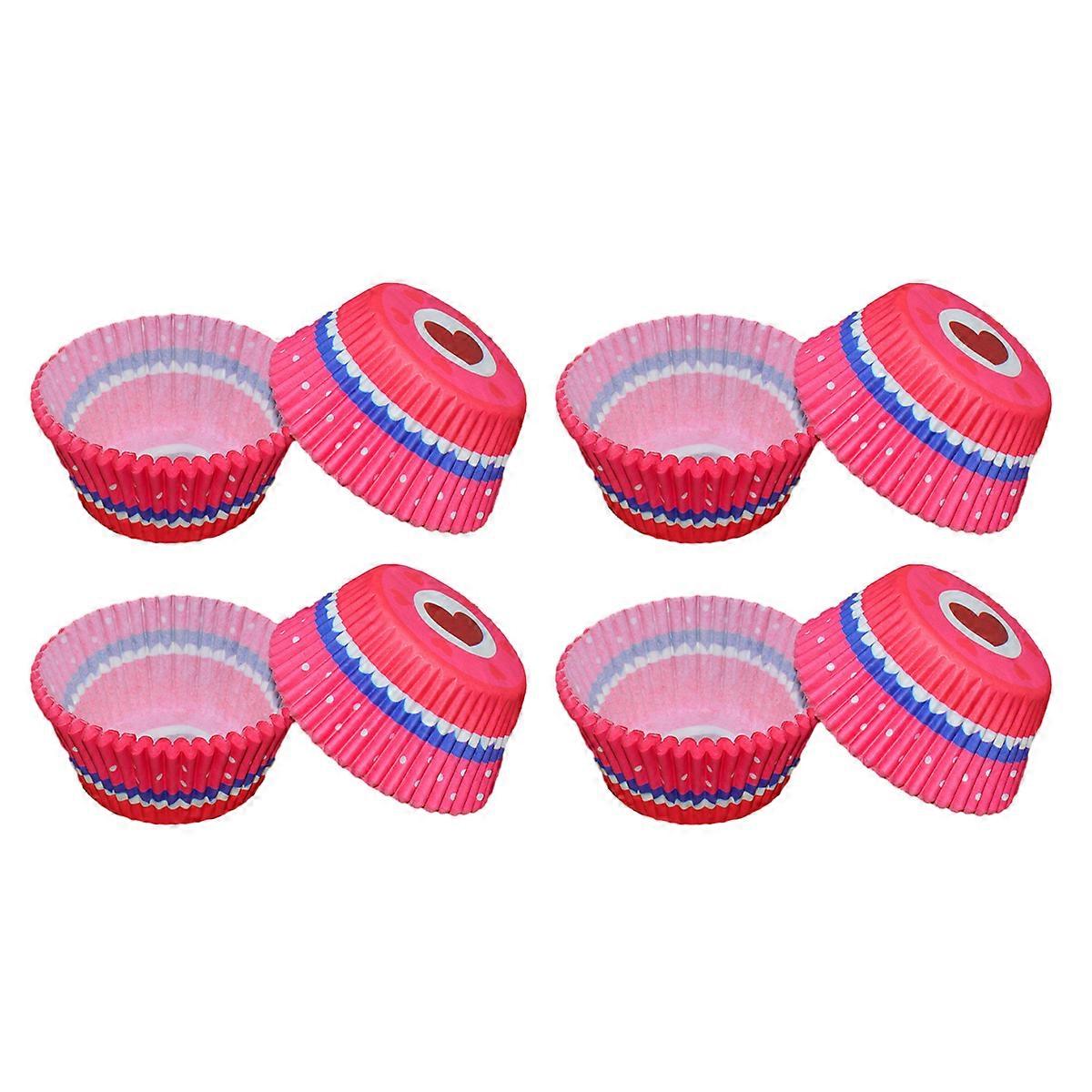 KXJ-Candy cupcake Liners - Leivontakupit Rasvankestävät paperimuffinit Muffinit Muffinit Leivonta kakkukupit-6