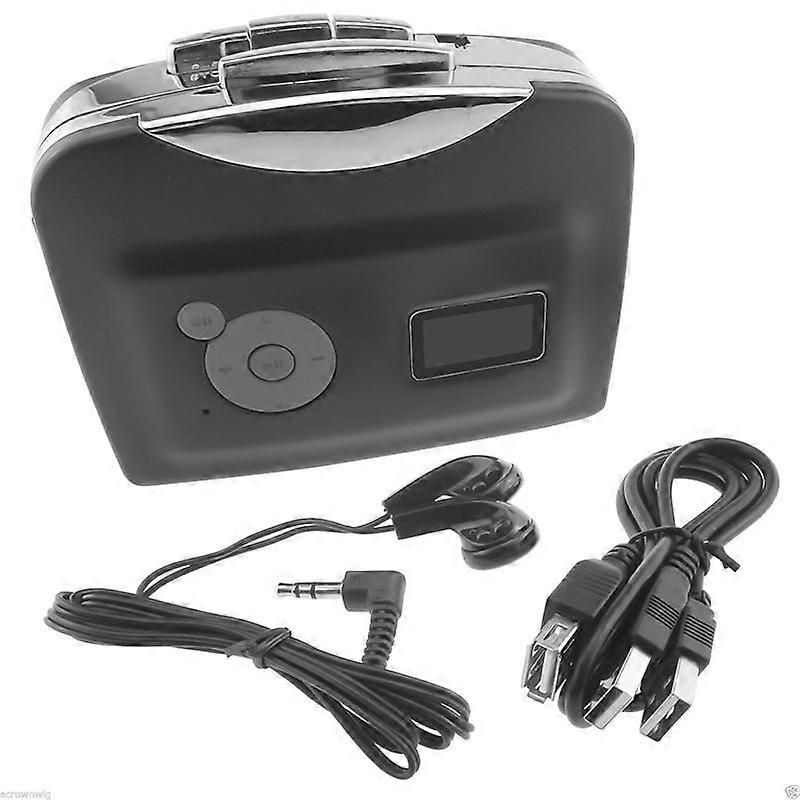 USB Cassette Tape Player Tape to MP3 Recording Music Into USB Flash Drive Adapter Music USB Cassette Player Converter