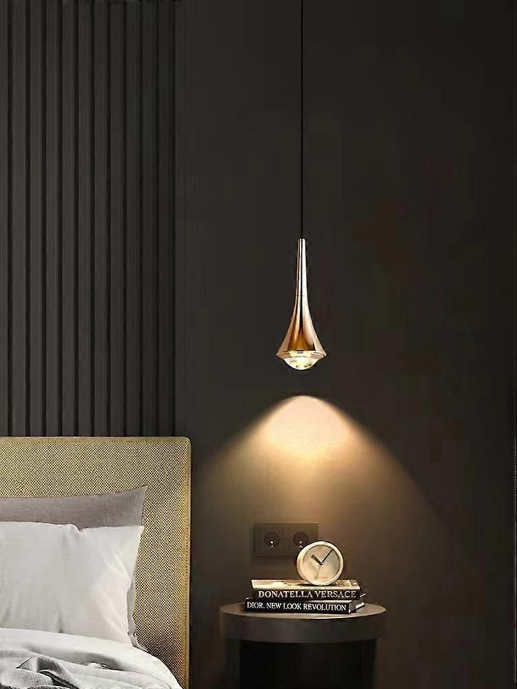 İskandinav Işık Lüks Kolye Lambası COB 5 W 110 V 220 V Yaratıcı Alüminyum Modern Basit Yatak Odası Başucu Bar Salonu Oturma Odası