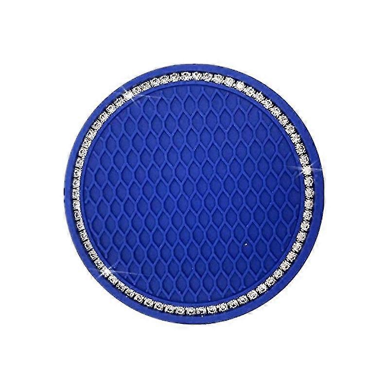 2st Bil Coaster Vattenkopp Flaskhållare Halkskydd Pad Matta Kiselgel För Inredning Bil Styling