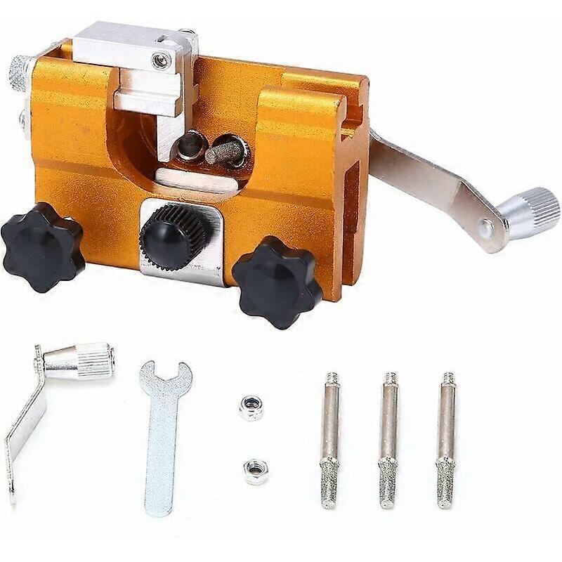 Portable Hand Crank Chain Sharpener