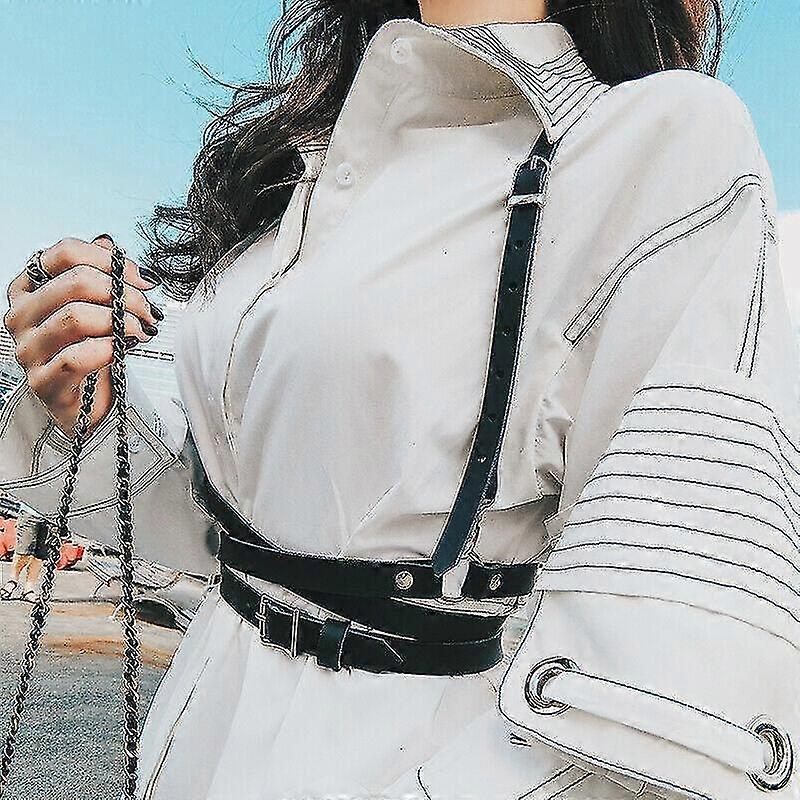 Handmade Pu Leather Harness Belts For Women