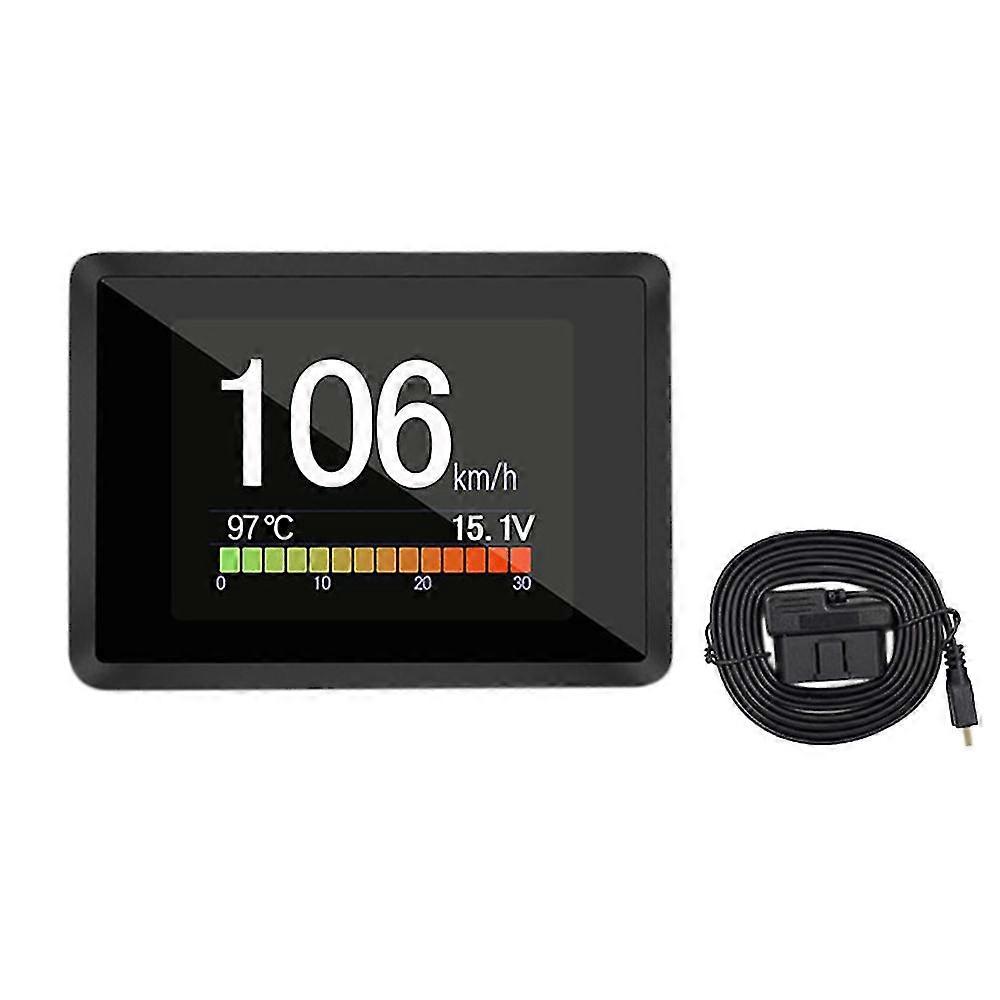 Car A203 OBD2 On-board Computer Digital Trip Display Speed Consumption Gauge