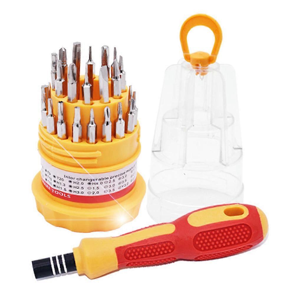 31 In 1 Screwdriver Kit Bit Set Portable Design Mini Tool Case