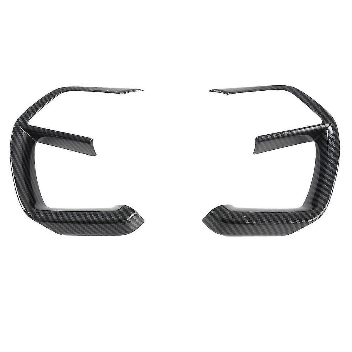 1pair Car Steering Wheel Button Trim Cover For L Nx4 2021-2023 Steering Decoration Frame Stickers