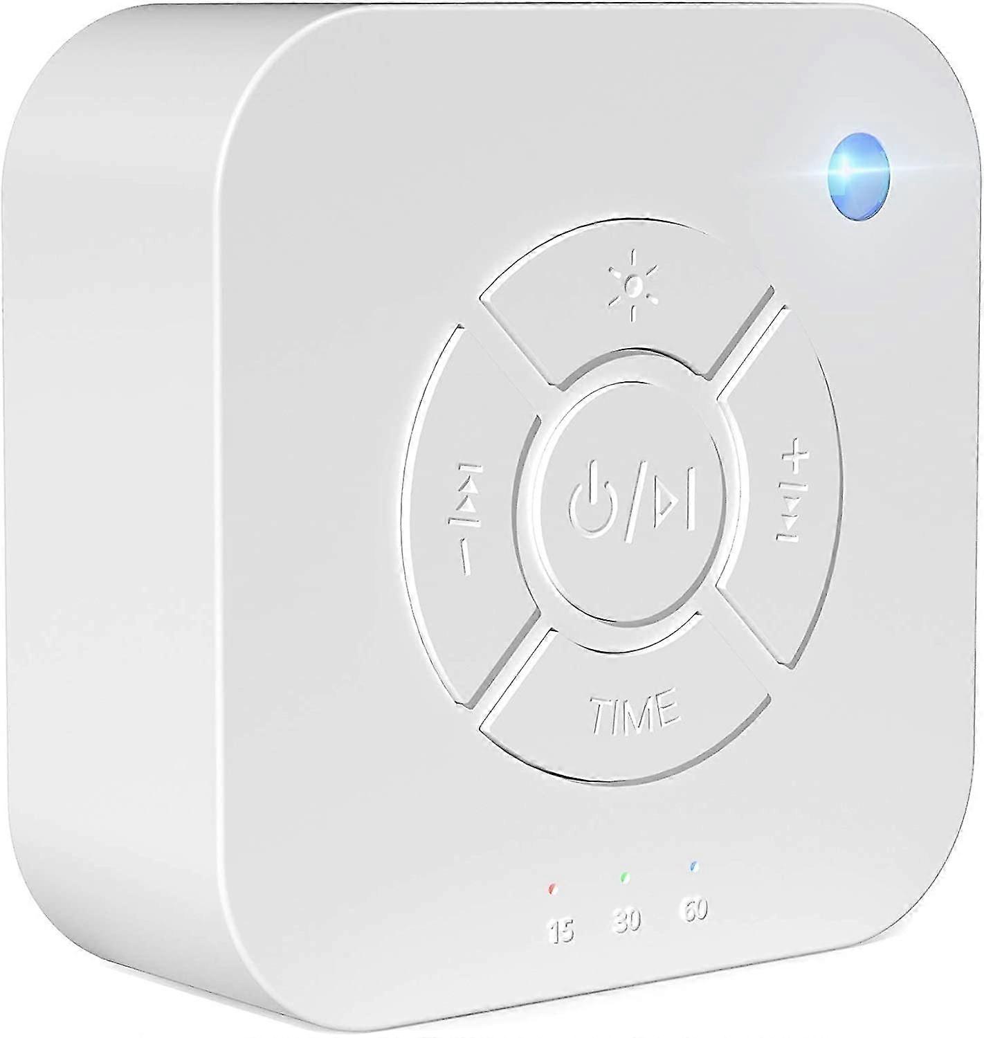 White Noise Machine Sound Machine Lullaby Sound Machine Sound Therapy Portable Sound Soother Machine For Relaxation Sleep High Fidelity Nature Sounds