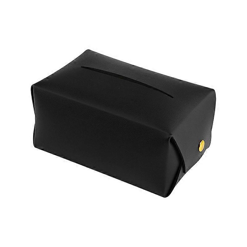 2 PCS Car Leather Tissue Box