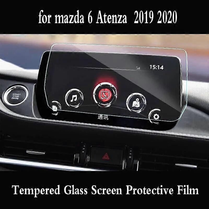 car interior decoration For Mazda 6 Atenza Interior 2019 2020 Car GPS Navigation Tempered Glass Screen Protector Film Portective Screen Auto Accessori