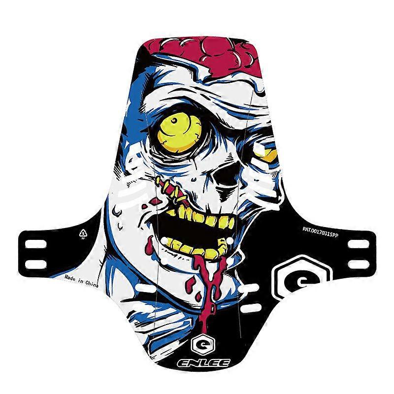 Foldable Printed Carbon Fibre Bicycle Fender Colored Mudguard PP5 Plastic Bicycle Accessories Cycling Fix Gear