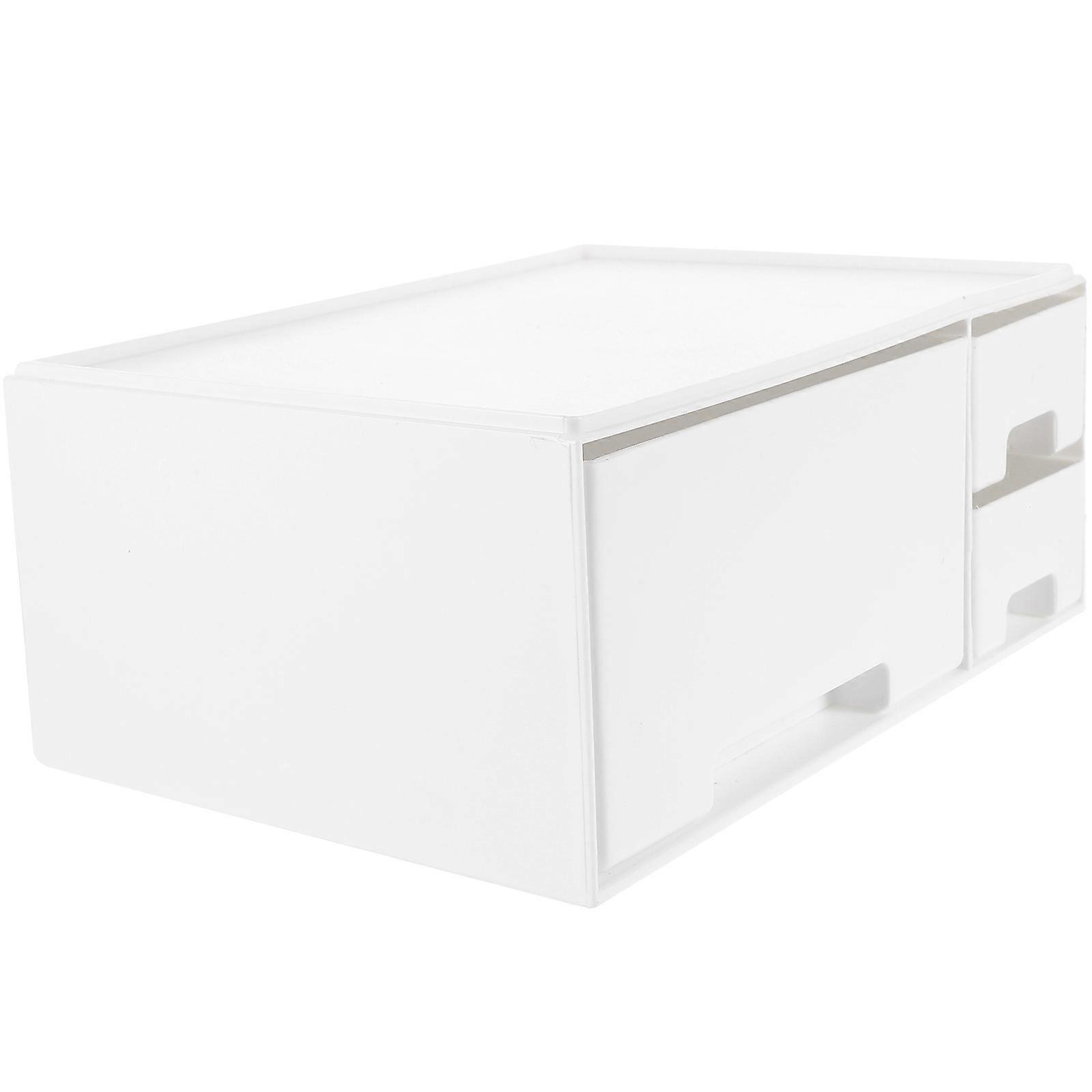 1Pc Household Monitor Elevated Stand Computer Increased Shelf Monitor Rack (White)