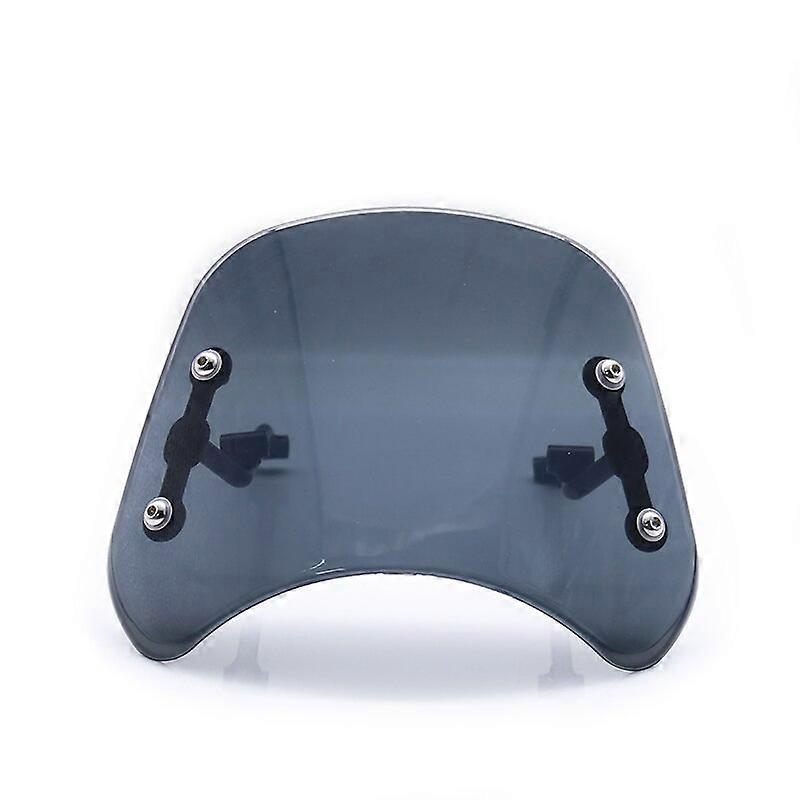 Black/Clear/Smoke For Benelli Leoncino 500 Motorcycle Front Windshield Windscreen With Brackets