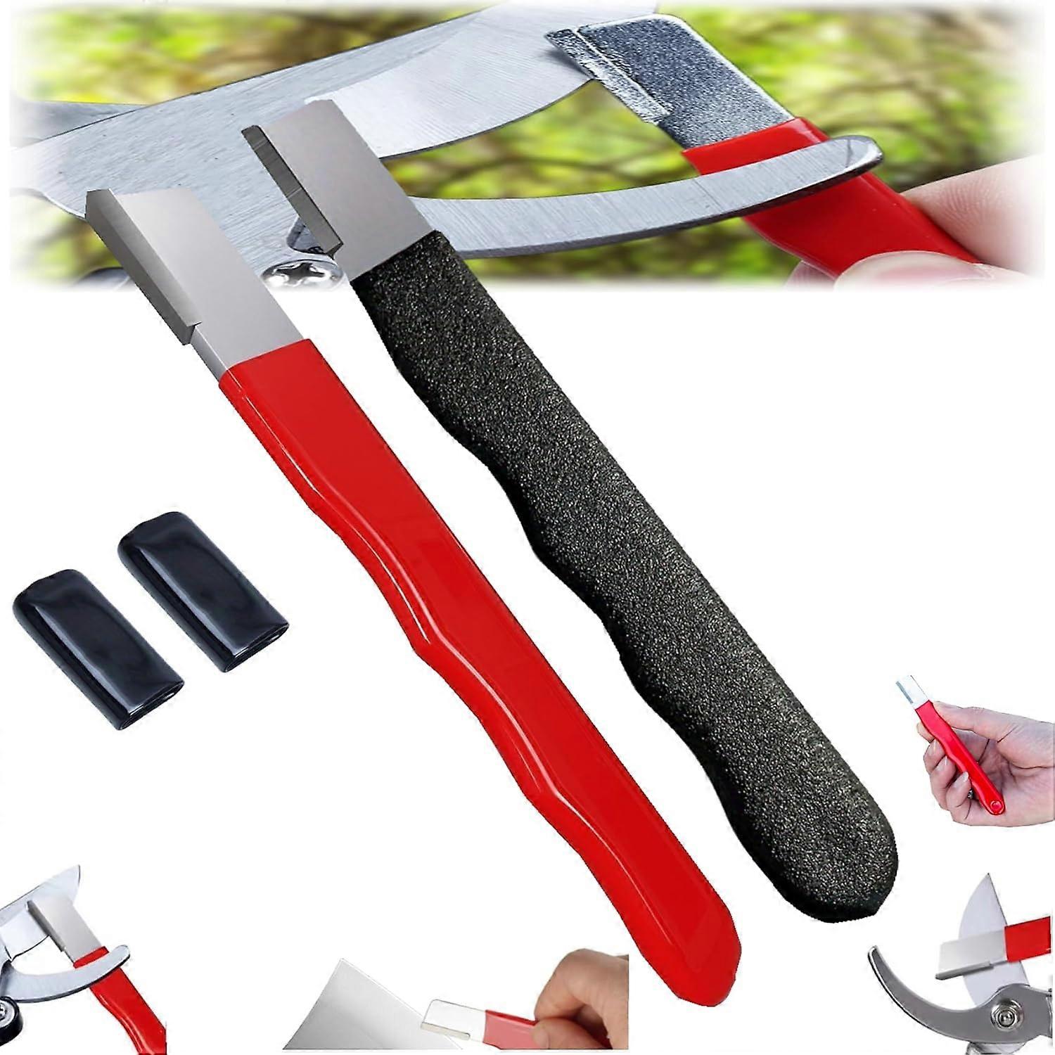 Portable Quick Sharpener, Garden Tool Sharpener Scissor Sharpener Tool,50% Offer