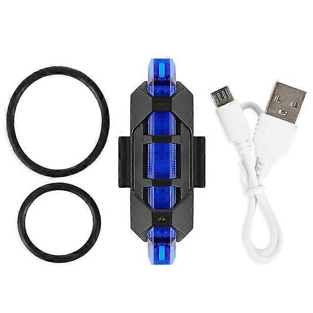 Bicycle Parts Bicycle Light Outdoor Mountain Bike Rechargeable Led Taillight Usb Rear Tail Safety Warning Cycling Light Portable Flash Light