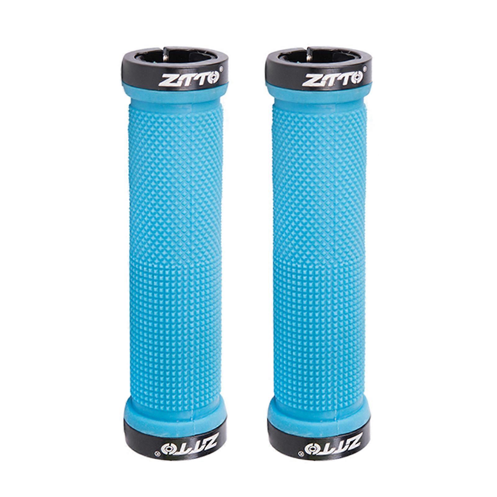 1 Pair Cycling Rubber Handle Grips Anti-slip MTB Bike Bicycle Handlebar Grips
