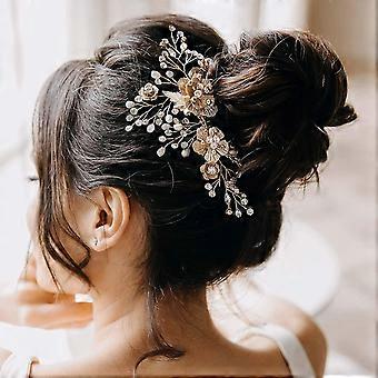 Bruid H Kam Bloem Bruiloft H Stukken Voor Bruid H Accessoires Bruiloft H Kam Clips ()