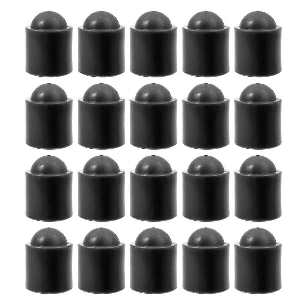 25pcs Queue De Piscine Fin Protecteurs Queue De Queue De Piscine Fin Couvre Snooker Tiges Pièces De Protection