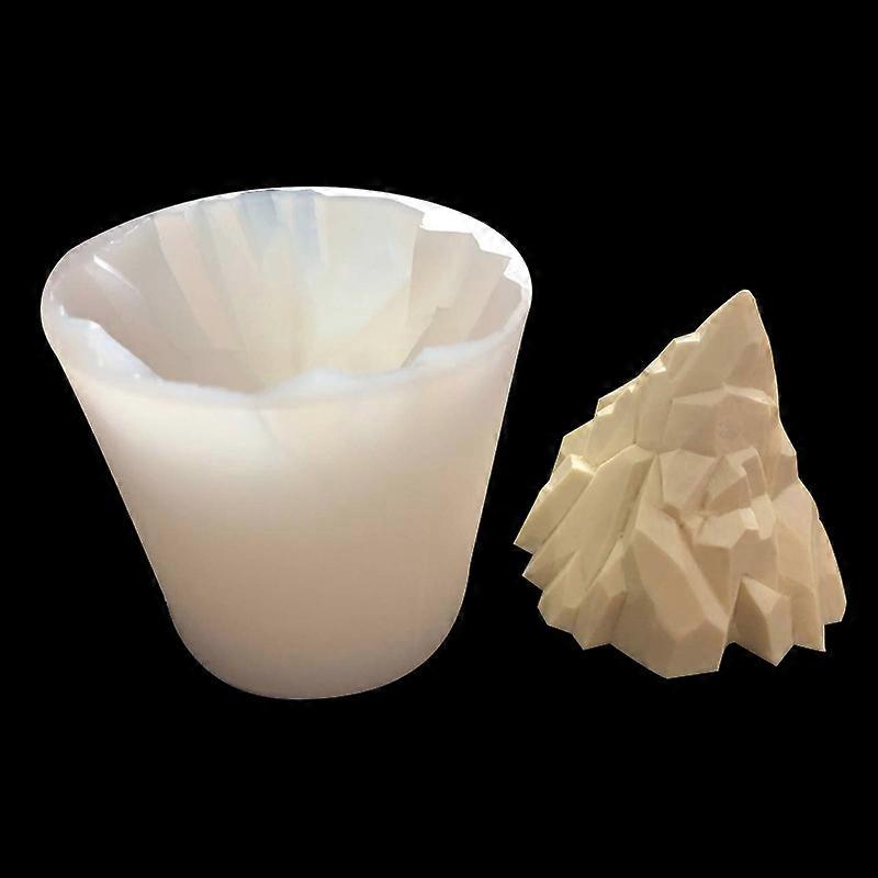 3D three-dimensional iceberg volcano chocolate mold - 1PC