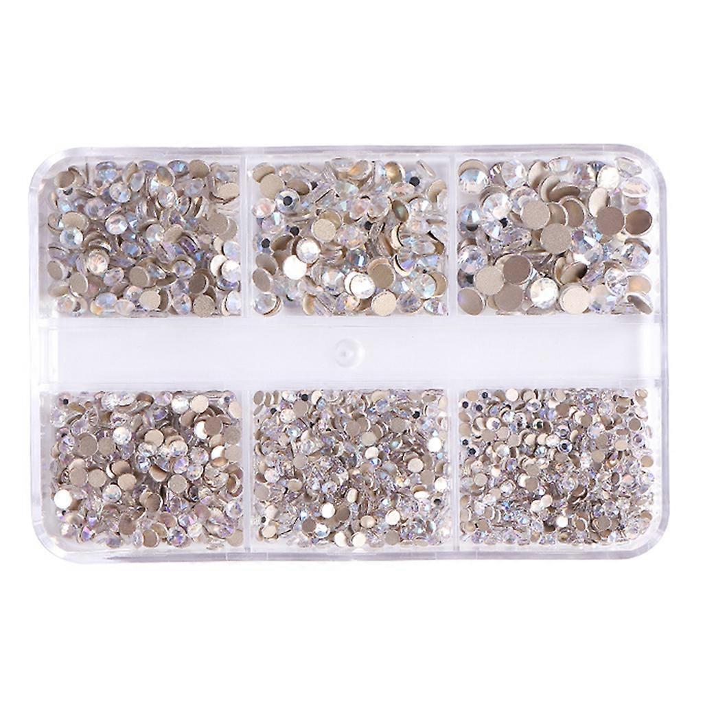 Flatback Nail Rhinestones Mixed Sizes Crystal Flatback Rhinestones 3D Charms