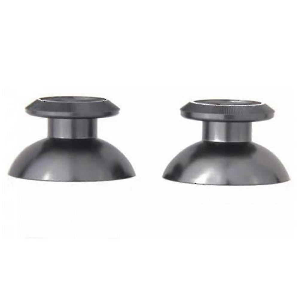 2pcs Grip Stick Compatible With Ps4 Xbox One Controller Metal Mushroom Rocker Cap