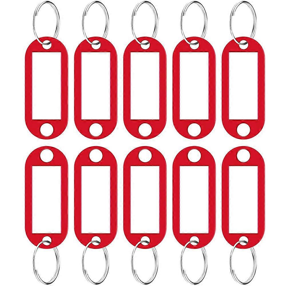 100pcs writable keychains