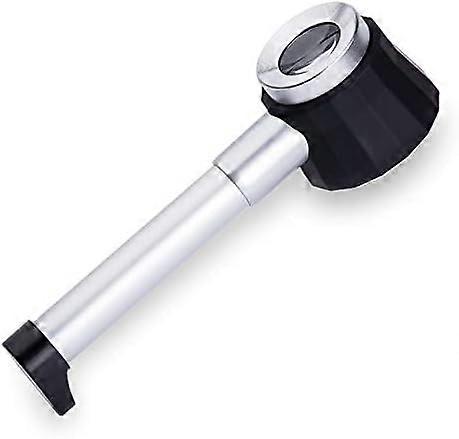 Magnifying Glass with Light, 10X Handheld Magnifier with Optical Lens and Calibration