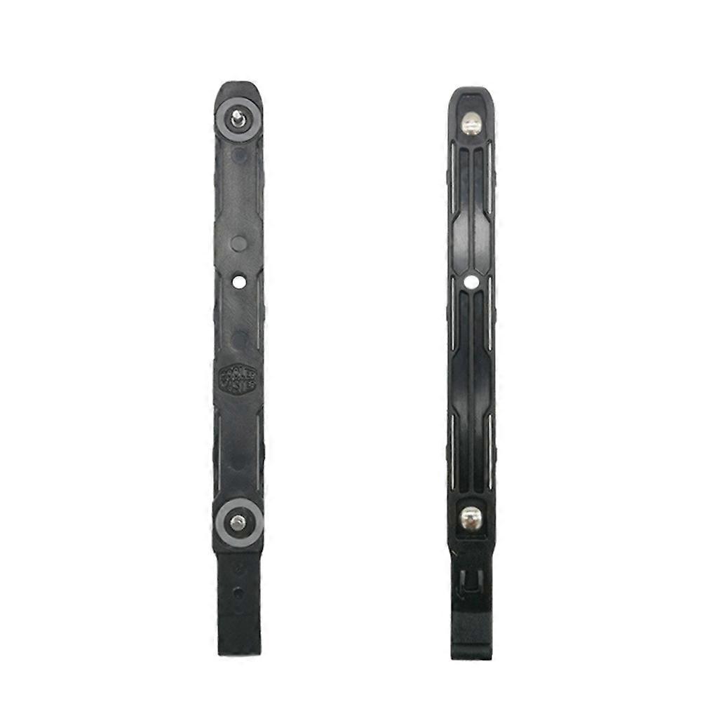 2 Pcs Chassis Hard Drive Mounting Rails for 3.5" HDD Bracket Left Right Cooler
