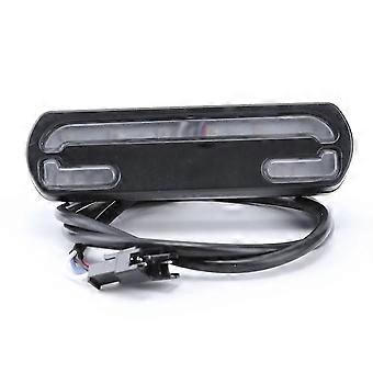 36v/48v Led Electric Bicycle Tail Lights Waterproof E-bikes Rear Lamps Led Safety Night Riding Warning Cycling Accessories