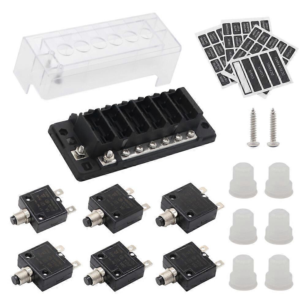 1 Set Robusto Interruttore Automatico Blocco Auto Circuito Refit 1 in 6 out 6 Interruttore di posizione