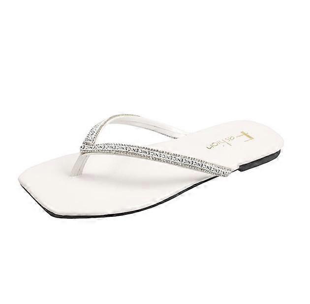 Women's Fashion Rhinestones Design Slides Sandals
