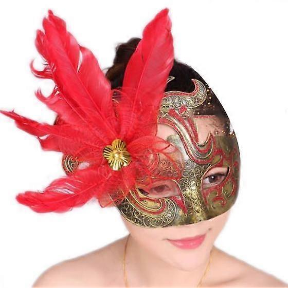 Women's Feather Headband Indian Carnival Headpiece Pageant Headband Flapper Headband