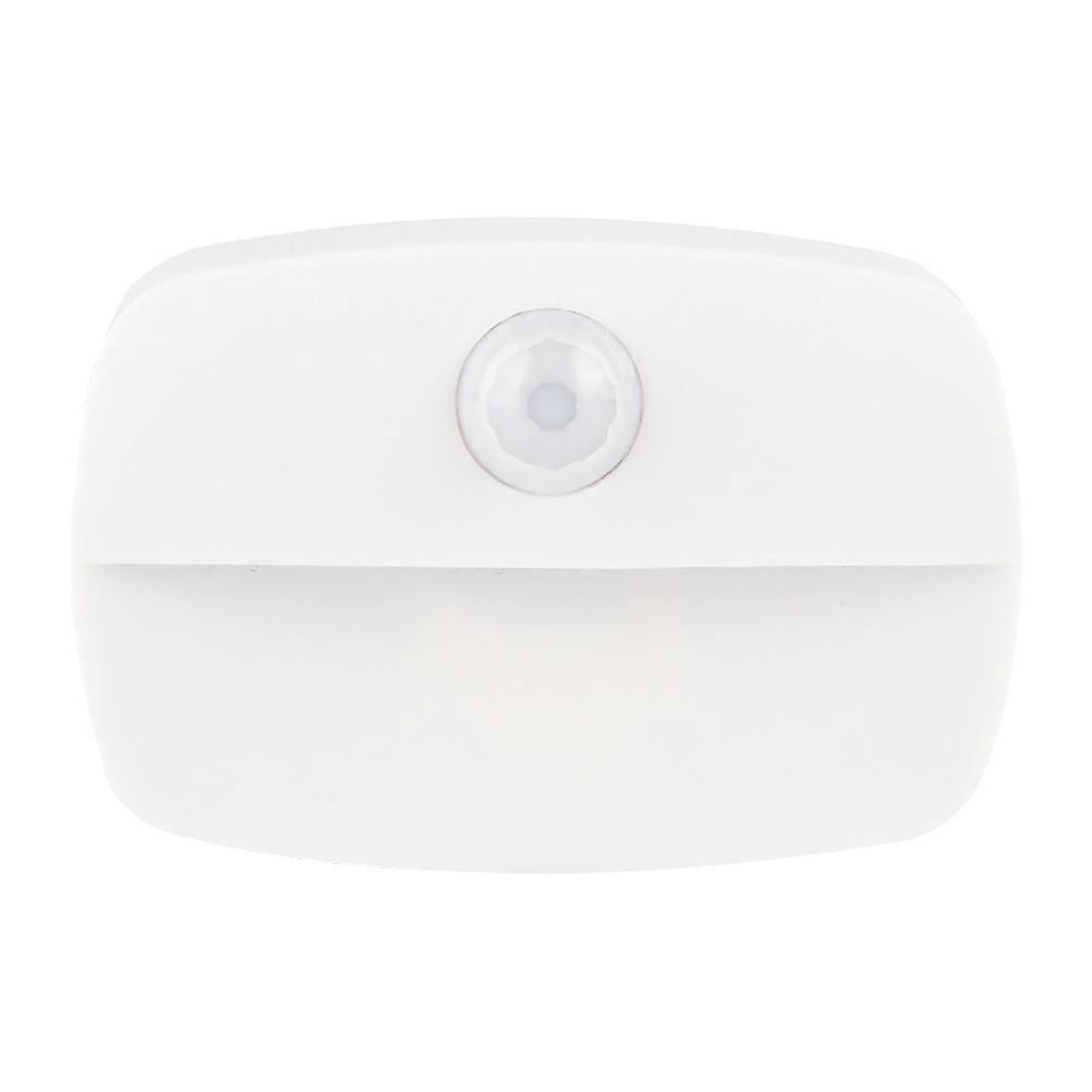 1Pc Smart LED Human Sensor Cabinet Light Wardrobe Lamp Night Light (White)
