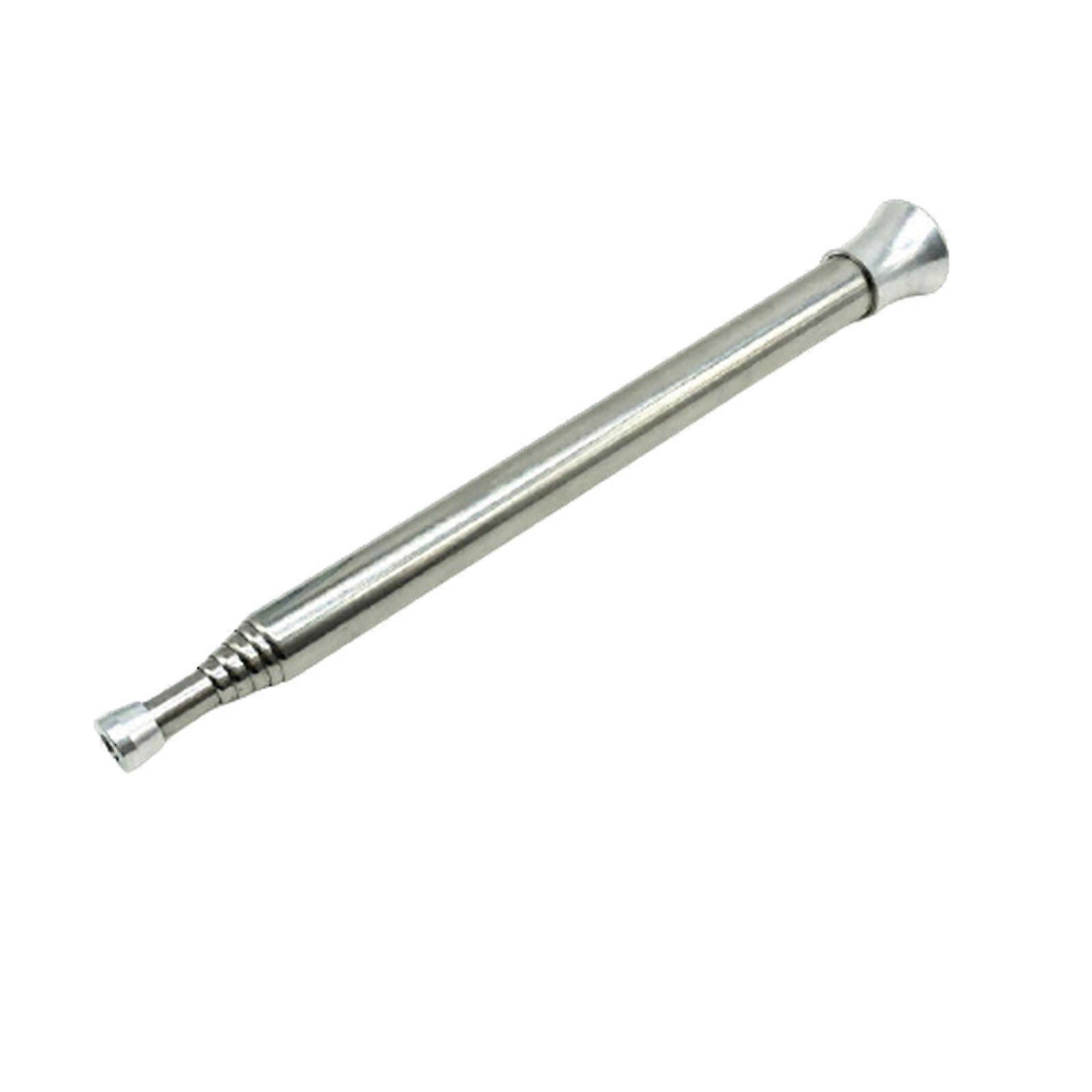 Collapsible Blower Pipe For Starting Fire 6 Section Camping Gear1pcssilver