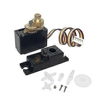 5 Wire Metal Gear Servo para 144001 144002 124018 124019 Rc Car Upgrade Parts Accesorios